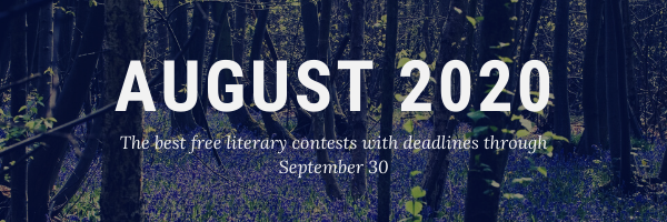 Winning Writers Newsletter - August 2020