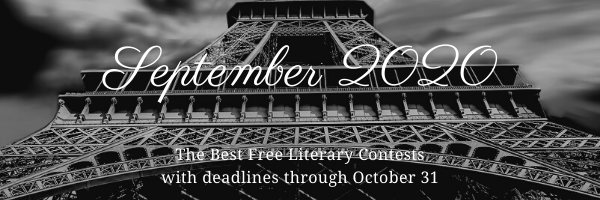 Winning Writers Newsletter - September 2020
