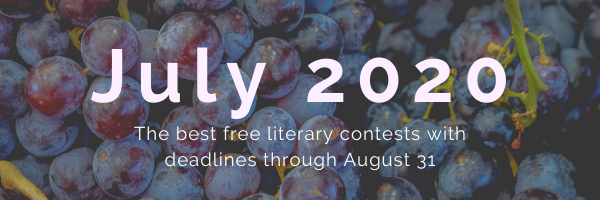 Winning Writers Newsletter - July 2020