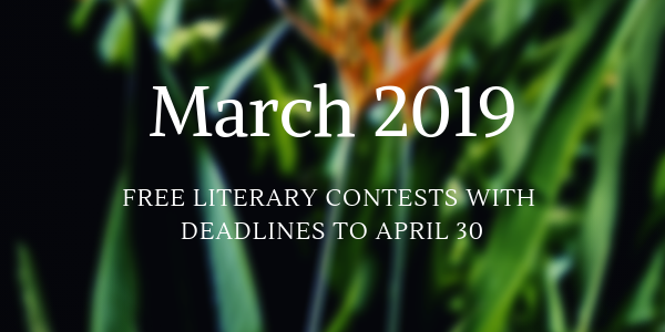 Winning Writers Newsletter - March 2019