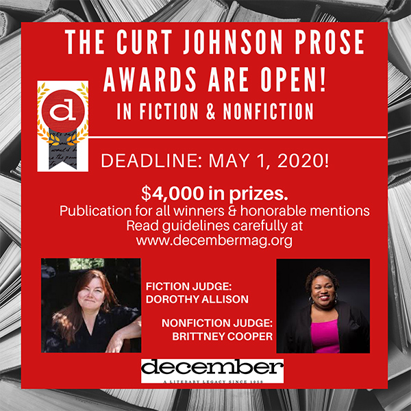2020 Curt Johnson Prose Awards