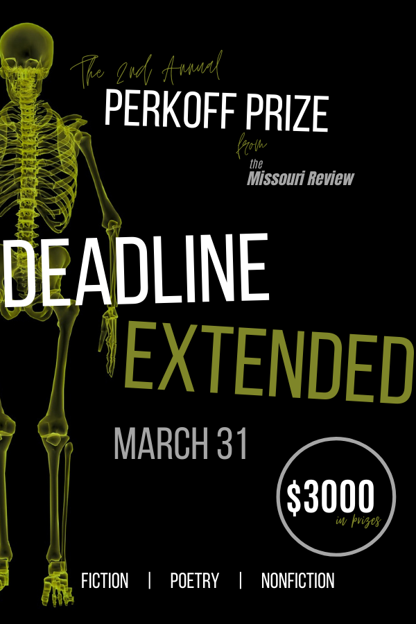 Perkoff Prize Deadline Extended