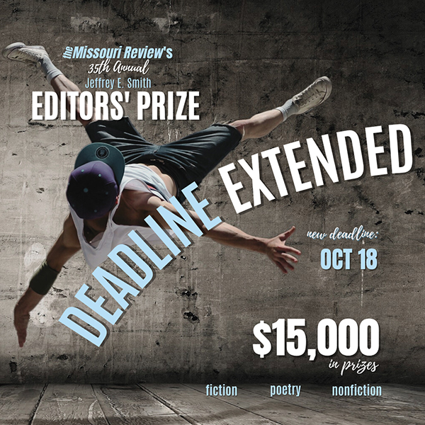 The Missouri Review's Jeffrey E. Smith Editors' Prize