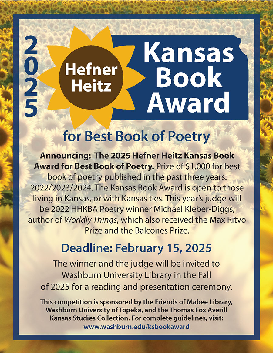 2025 Hefner Heitz Kansas Book Award