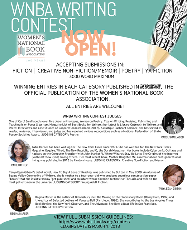 Women's National Book Association: 6th Annual Writing Contest