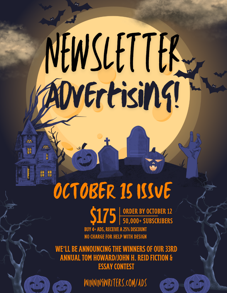 Advertise with Winning Writers