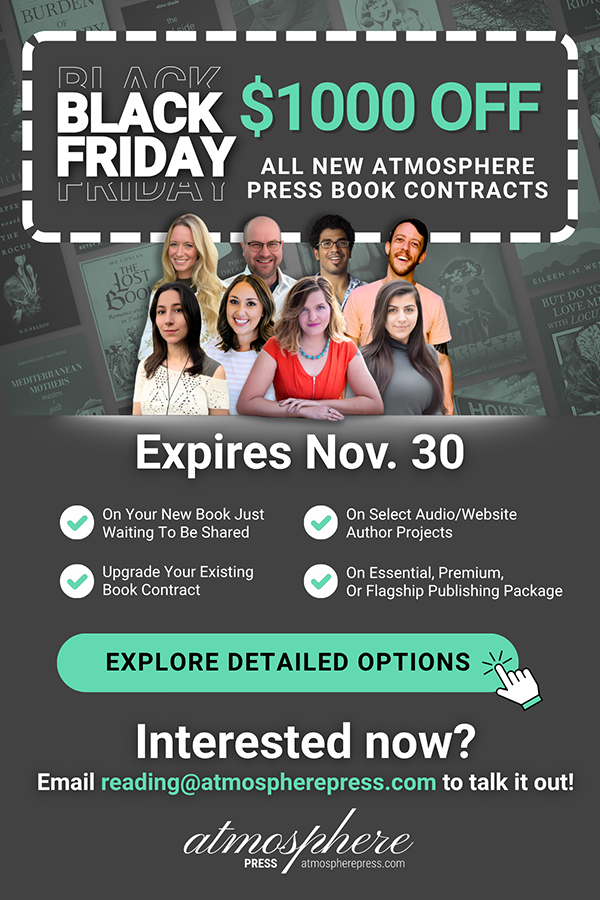 Black Friday at Atmosphere Press
