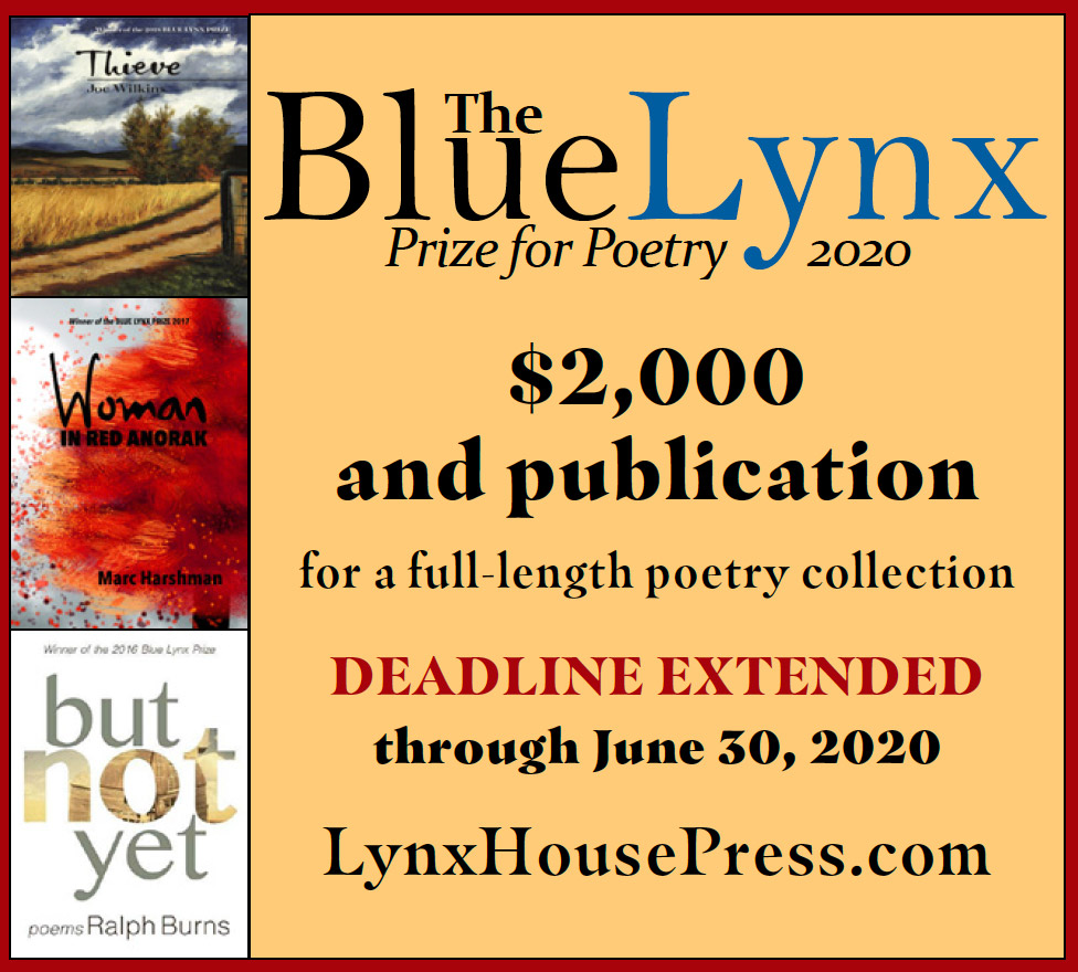 The Blue Lynx Prize for Poetry 2020