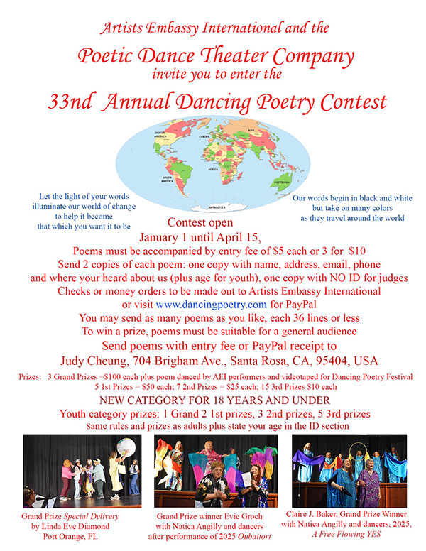 Dancing Poetry Contest