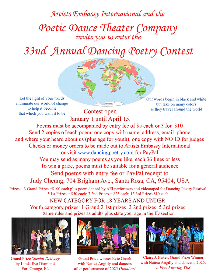 Dancing Poetry Contest