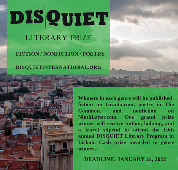 Disquiet Literary Prize