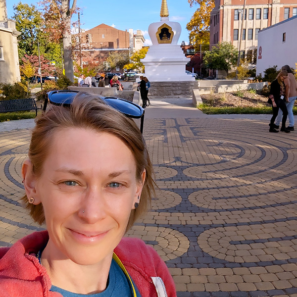 Emily Persichetti Schuster, Spalding MFA student Emily Persichetti Schuster