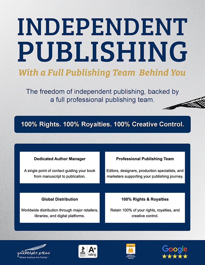 Gatekeeper Press: Independent Publishing. Professional Support.