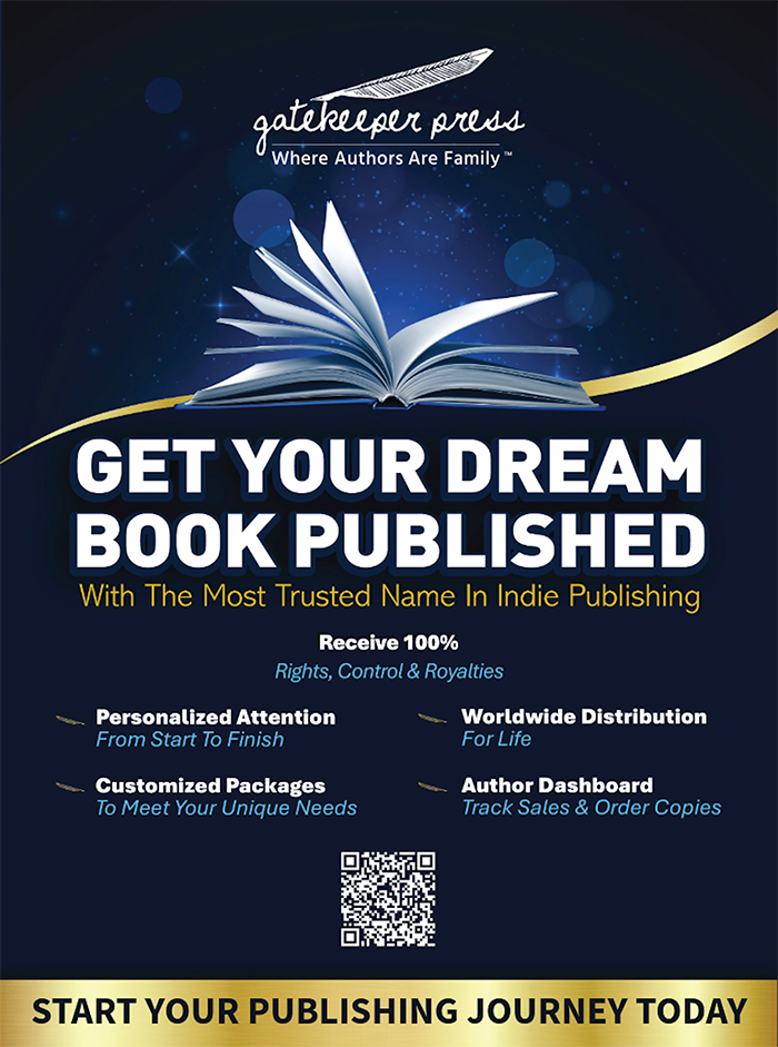 Get your dream book published at Gatekeeper Press