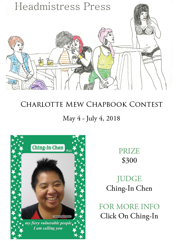 Charlotte Mew Chapbook Contest