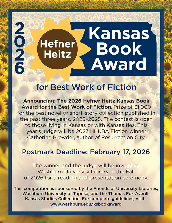 2026 Hefner Heitz Kansas Book Award