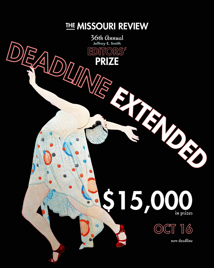 The Missouri Review's Jeffrey E. Smith Editors' Prize