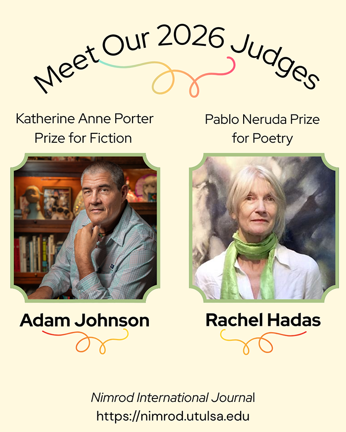 Judges of the 48th Nimrod Literary Awards