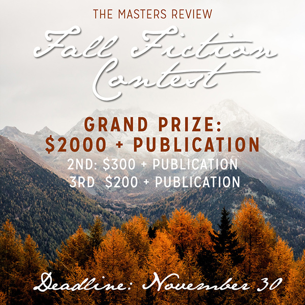 Fall Fiction Contest for Emerging Writers