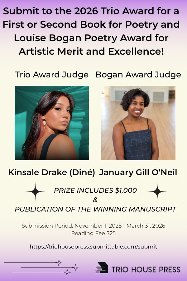 Contests from Trio House Press