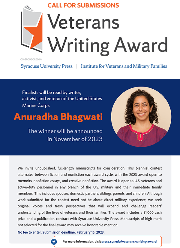 Veterans Writing Award