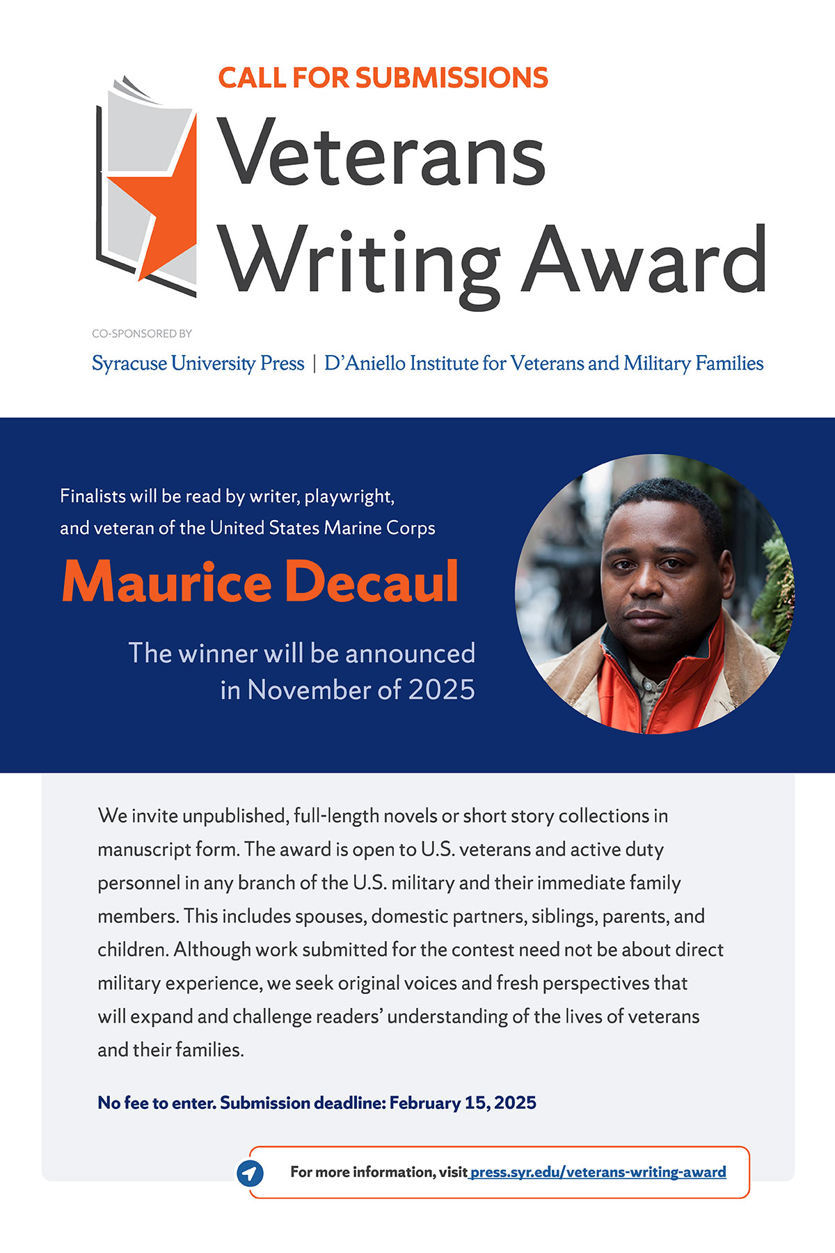 Veterans Writing Award