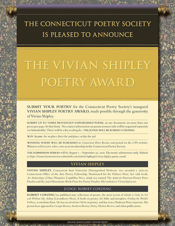 Vivian Shipley Poetry Award