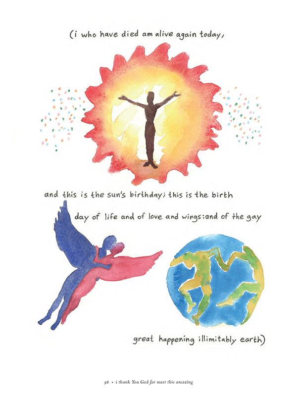 'i thank You God for most this amazing' from Nature Poems to See By