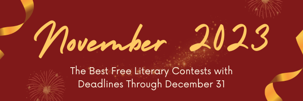 Winning Writers Newsletter - November 2023