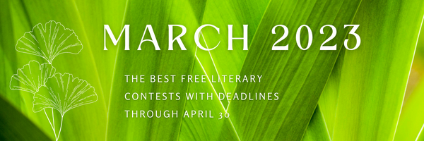Winning Writers Newsletter - March 2023