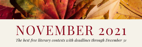 Winning Writers Newsletter - November 2021