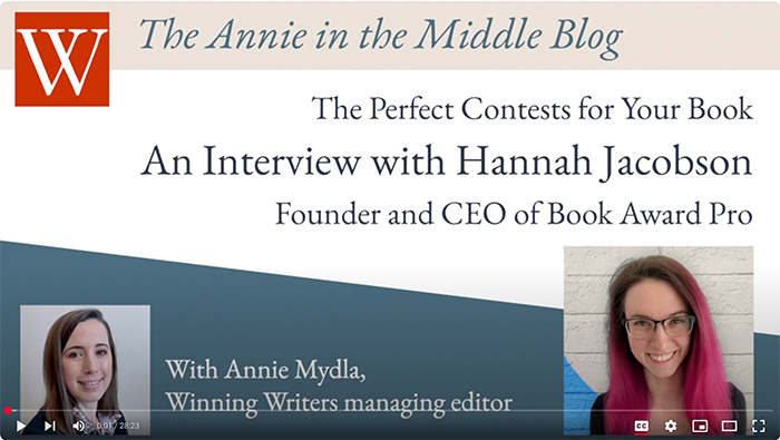 The Perfect Contests for Your Book: An Interview with Hannah Jacobson, Founder & CEO, Book Award Pro