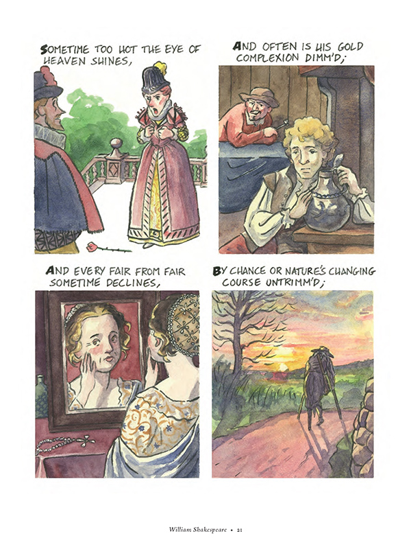 Sonnet 18, 3 of 4
