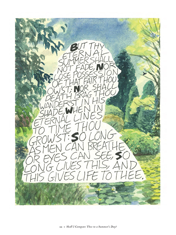 Sonnet 18, 4 of 4