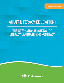 Adult Literacy Education journal