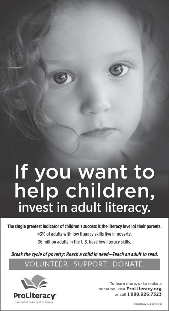 Literate parents help children succeed