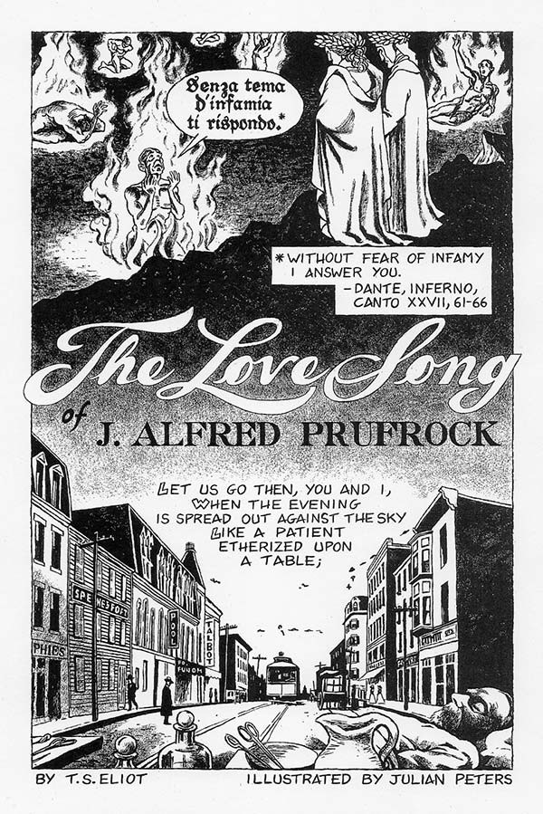 The Love Song of J. Alfred Prufrock by T.S. Eliot - Cover