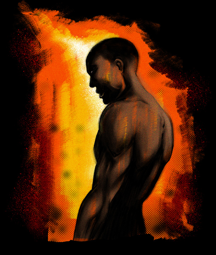 Illustration for Black Man by Anthony Pugh (2 of 2)