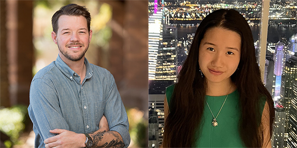 D.T. Christensen and Serrina Zou, winners of our 22nd annual Tom Howard/Margaret Reid Poetry Contest D.T. Christensen and Serrina Zou, winners of our 22nd annual Tom Howard/Margaret Reid Poetry Contest