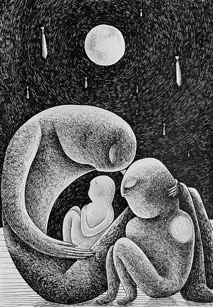 Melissa Chalhoub art for Sonogram Vision