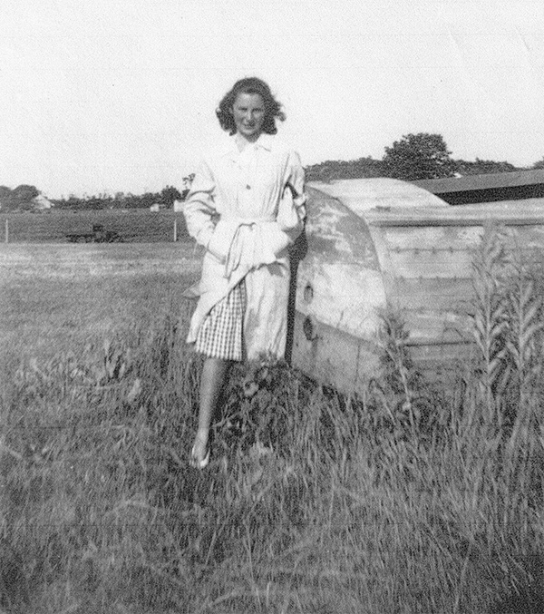 Iris Litt at Long Island Potato Farm