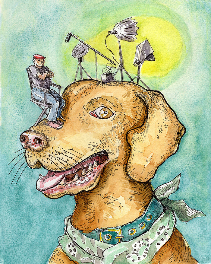Illustration by Koss for Dog Act(or)